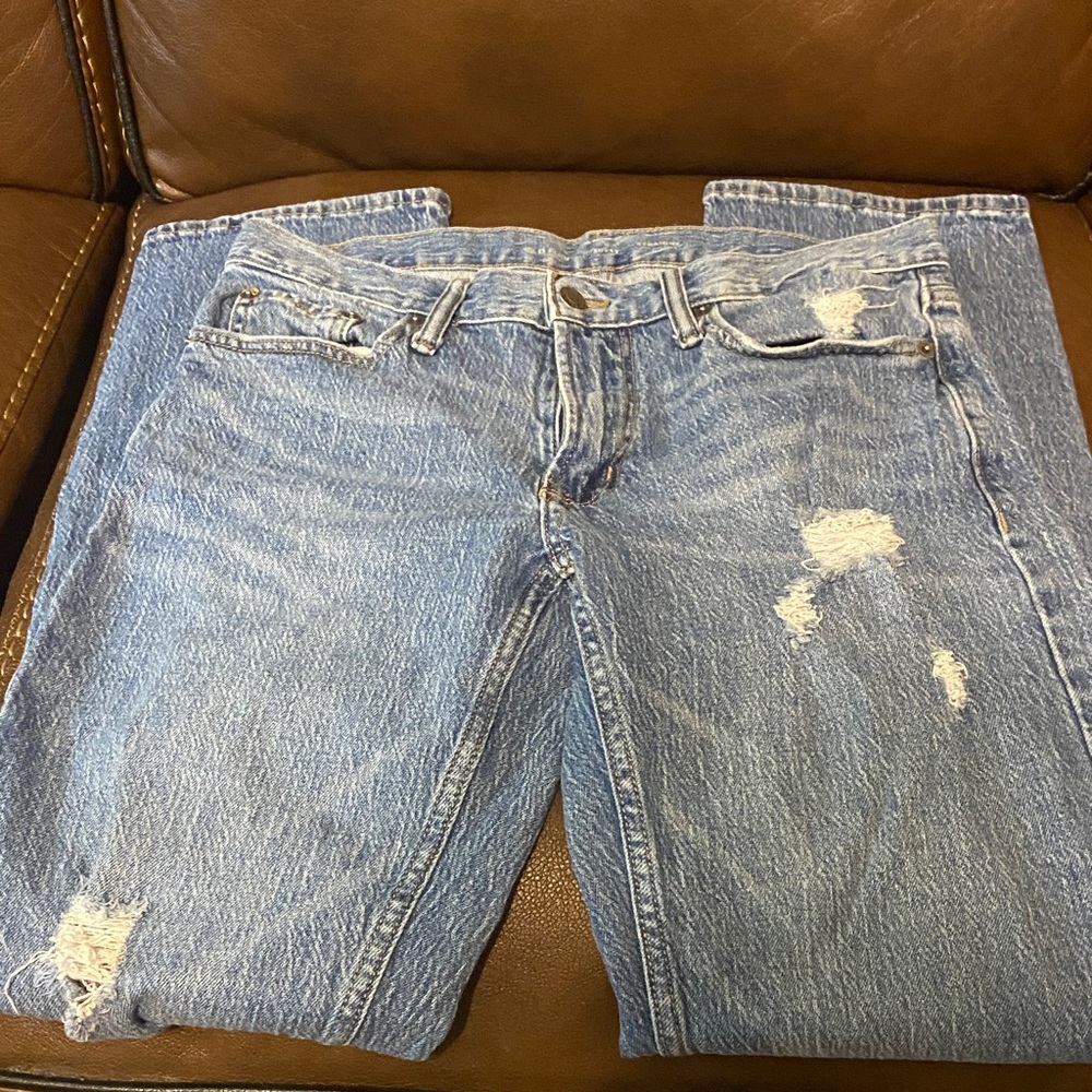 Old Navy Straight Leg Jeans in Classic Blue